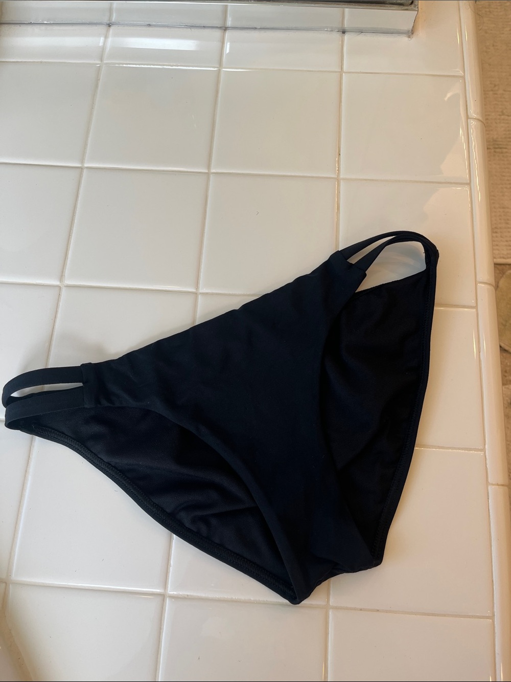 Billabong Women’s Black Double-Strap Bikini Bottom